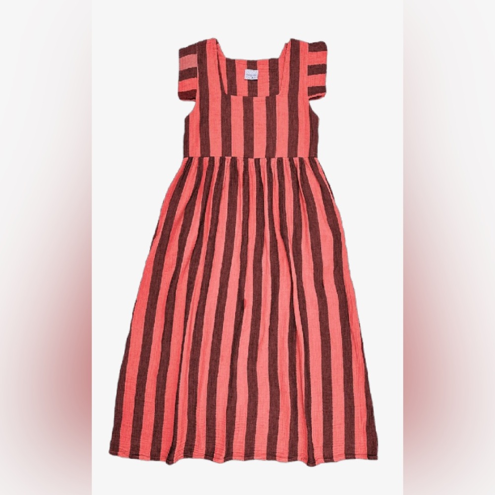 Striped Pink Sun Dress Curator SF
